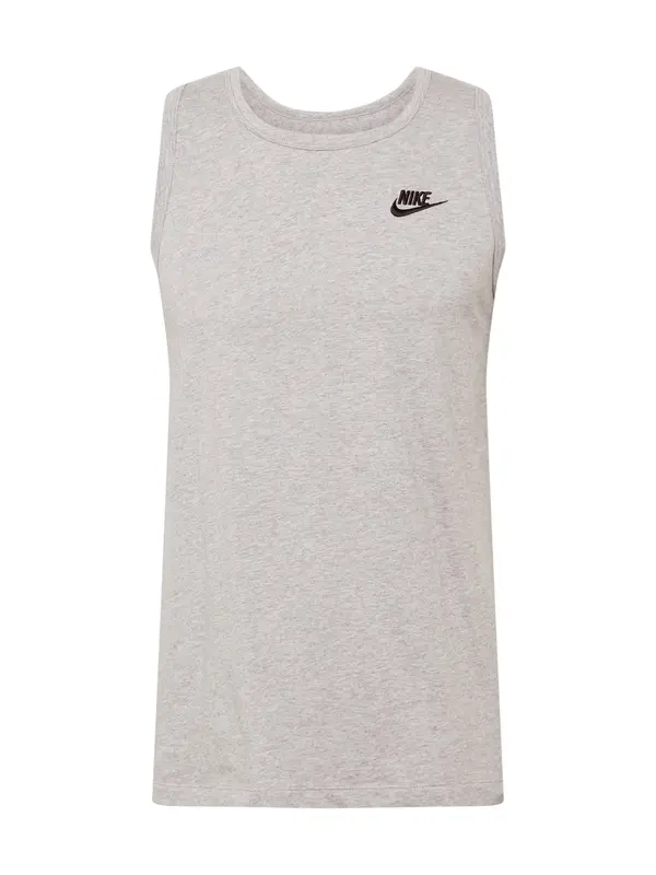 Nike Sportswear Nike Sportswear Majica  svijetlosiva / crna