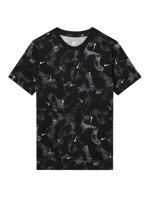 Nike Sportswear Nike Sportswear Majica  tamo siva / crna / bijela