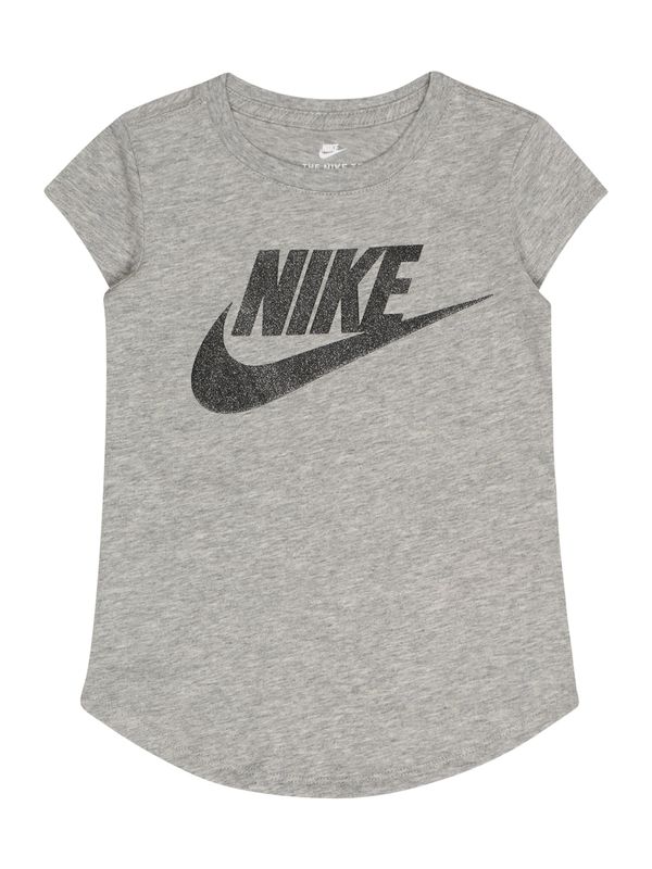 Nike Nike Sportswear Majica  tamo siva / crna