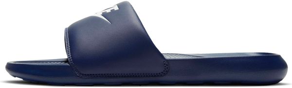 Nike Sportswear Nike Sportswear Natikače s potpeticom 'VICTORI ONE SLIDE'  plava / ljubičasta / srebro