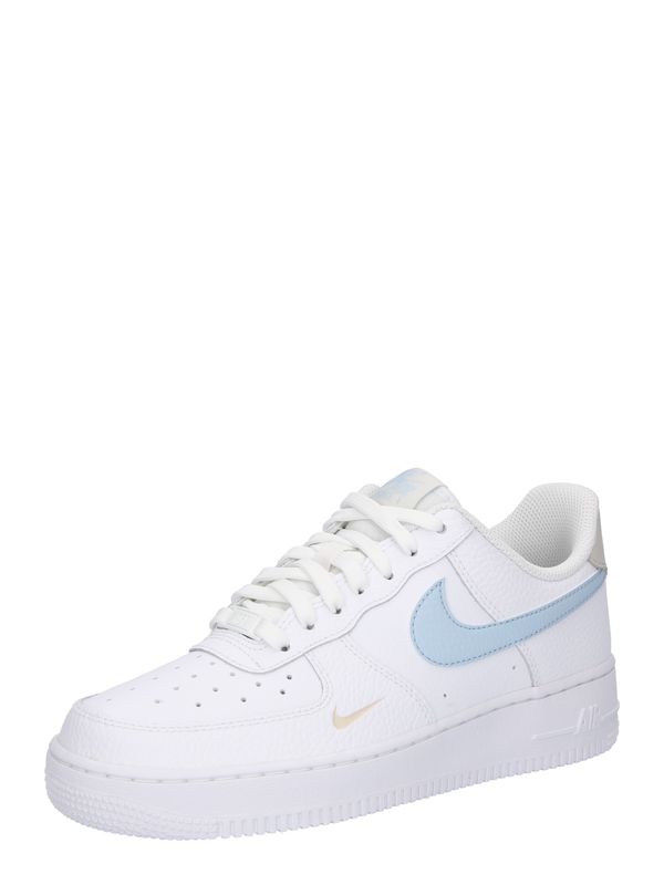 Nike Sportswear Nike Sportswear Niske tenisice 'AIR FORCE 07'  svijetloplava / bijela