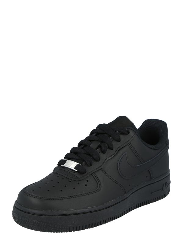 Nike Nike Sportswear Niske tenisice 'AIR FORCE 1 07'  crna