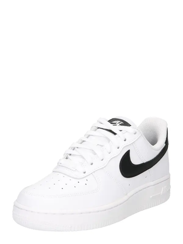 Nike Sportswear Nike Sportswear Niske tenisice 'AIR FORCE 1 07'  crna / bijela