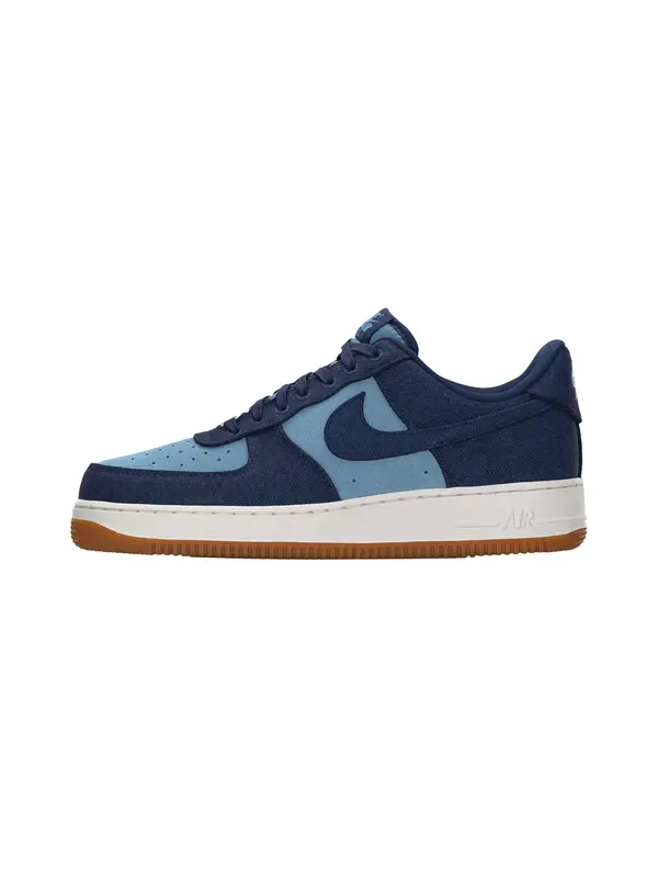 Nike Sportswear Nike Sportswear Niske tenisice 'Air Force 1 '07 LV8'  plava / mornarsko plava