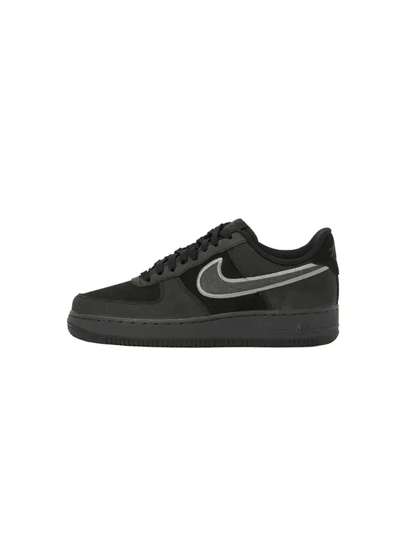 Nike Sportswear Nike Sportswear Niske tenisice 'AIR FORCE 1 '07 LV8'  siva / svijetlosiva / crna