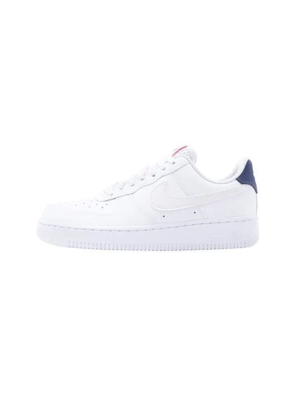 Nike Sportswear Nike Sportswear Niske tenisice 'AIR FORCE 1 '07'  mornarsko plava / crvena / bijela