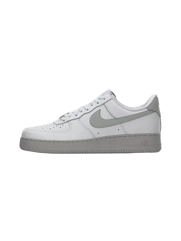 Nike Sportswear Nike Sportswear Niske tenisice 'Air Force 1 '07'  siva / bijela