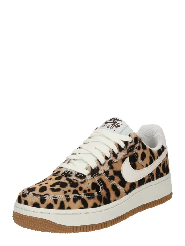 Nike Sportswear Nike Sportswear Niske tenisice 'AIR FORCE 1 '07'  smeđa / crna