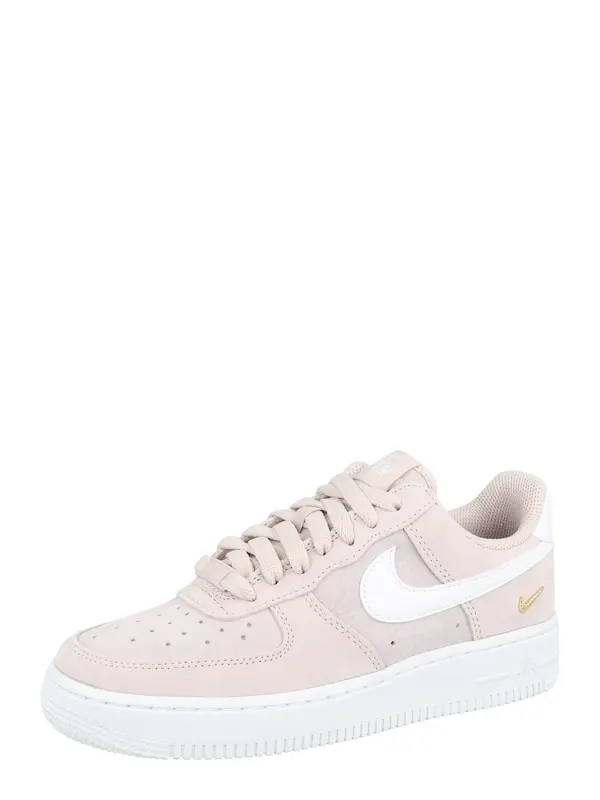 Nike Sportswear Nike Sportswear Niske tenisice 'AIR FORCE 1 '07'  zlatna / roza / bijela