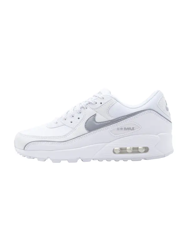 Nike Sportswear Nike Sportswear Niske tenisice 'Air Max 90 Premium'  svijetlosiva / bijela