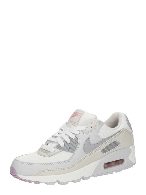 Nike Sportswear Nike Sportswear Niske tenisice 'Air Max 90'  siva / bež siva / tamo siva / bijela