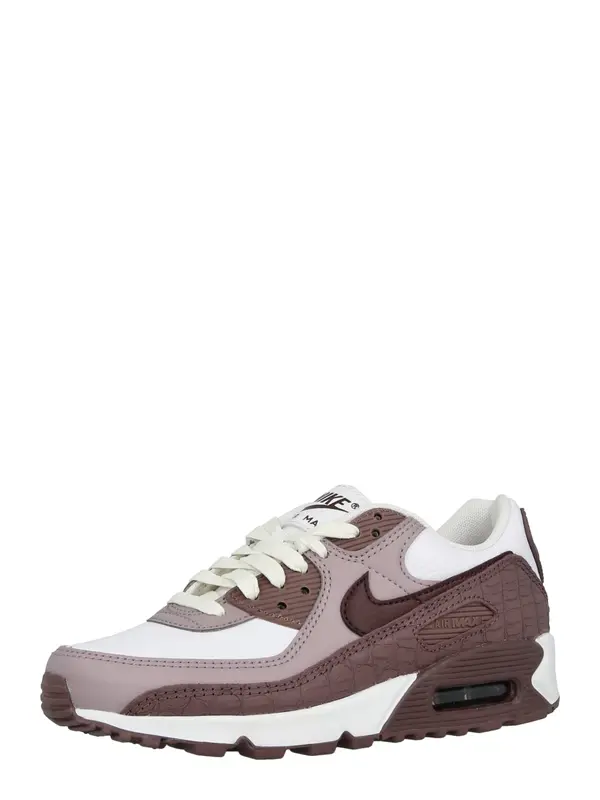 Nike Sportswear Nike Sportswear Niske tenisice 'Air Max 90'  smeđa / lila / burgund / bijela
