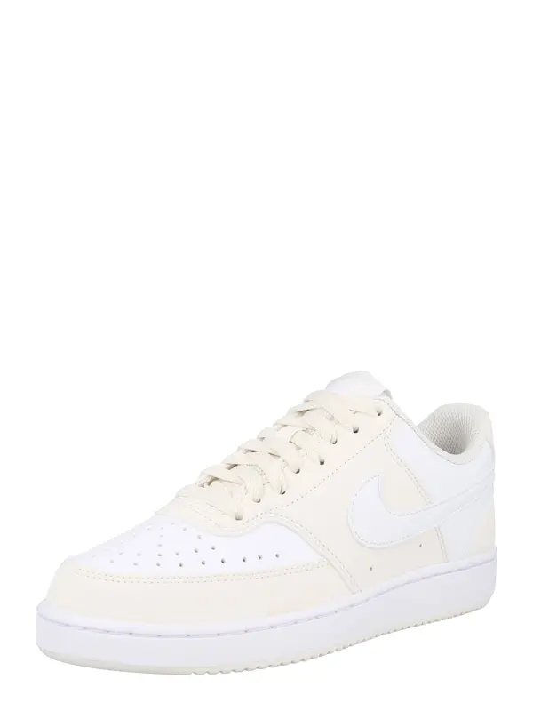 Nike Sportswear Nike Sportswear Niske tenisice 'Court Vision'  bež / bijela