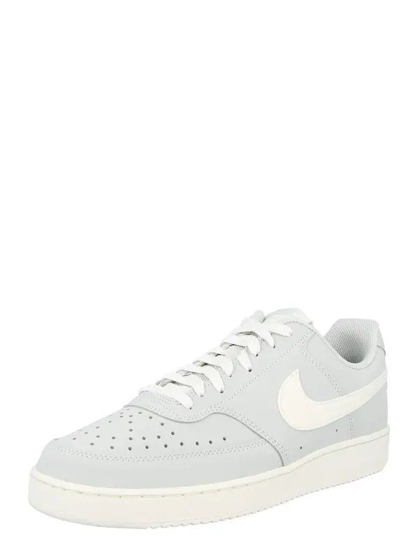 Nike Sportswear Nike Sportswear Niske tenisice 'Court Vision'  srebro / bijela