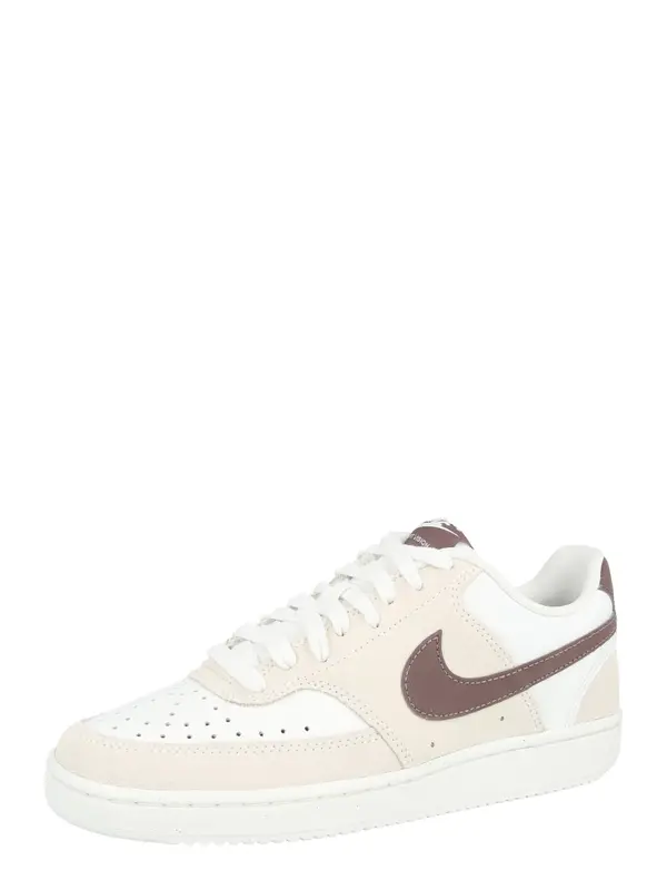 Nike Sportswear Nike Sportswear Niske tenisice 'Court Vision'  toplo smeđa / čokolada / bijela