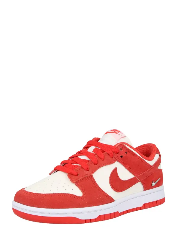 Nike Sportswear Nike Sportswear Niske tenisice 'Dunk'  bež / crvena