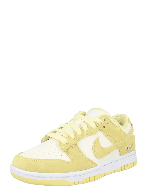 Nike Sportswear Nike Sportswear Niske tenisice 'Dunk'  žuta / bijela