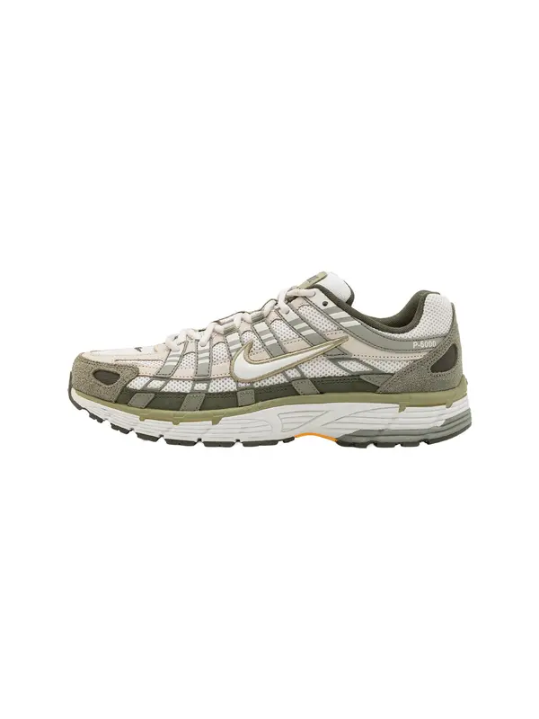 Nike Sportswear Nike Sportswear Niske tenisice 'P-6000'  kaki / maslinasta / tamno zelena / prljavo bijela