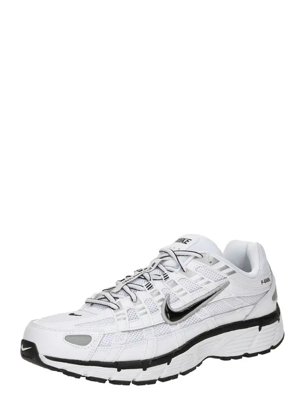 Nike Sportswear Nike Sportswear Niske tenisice 'P-6000'  srebrno siva / crna / bijela