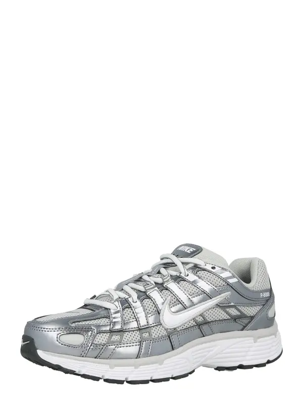 Nike Sportswear Nike Sportswear Niske tenisice 'P-6000'  svijetlosiva / srebro / bijela