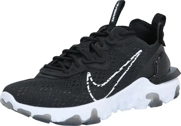 Nike Sportswear Nike Sportswear Niske tenisice 'React Vision'  crna / bijela