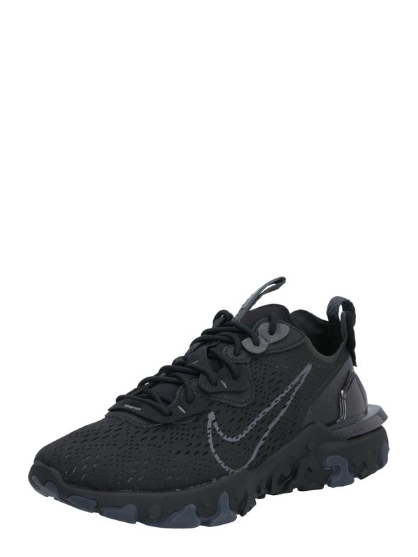 Nike Nike Sportswear Niske tenisice 'REACT VISION'  svijetlosiva / crna