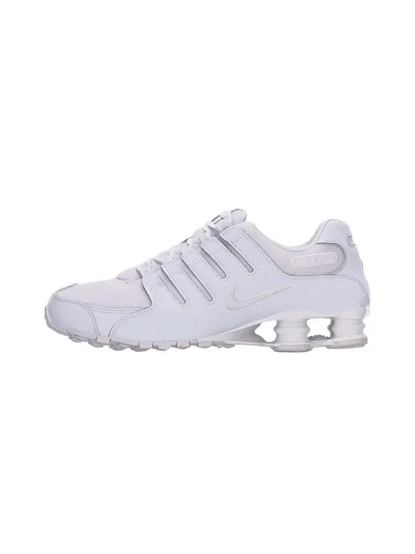 Nike Sportswear Nike Sportswear Niske tenisice 'SHOX NZ'  srebrno siva / prljavo bijela