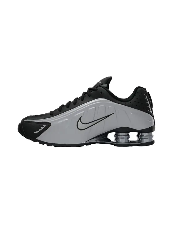 Nike Sportswear Nike Sportswear Niske tenisice 'SHOX R4'  siva / crna