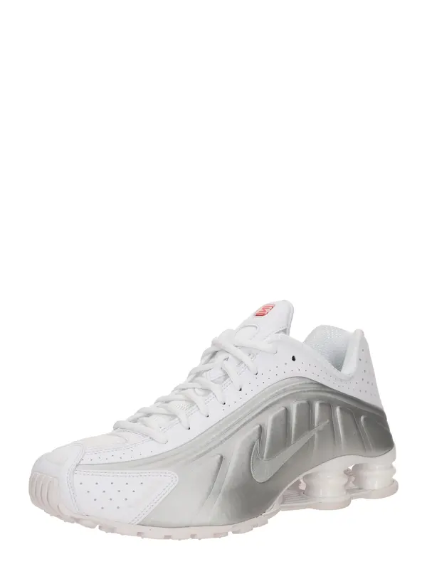 Nike Sportswear Nike Sportswear Niske tenisice 'SHOX R4'  srebro / bijela
