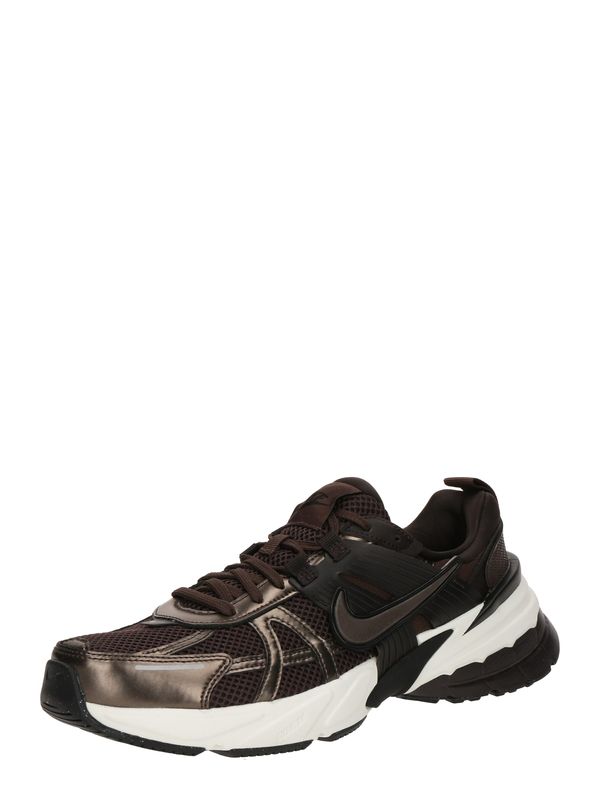 Nike Sportswear Nike Sportswear Niske tenisice 'V2K RUN'  tamno smeđa / bronca / siva / crna