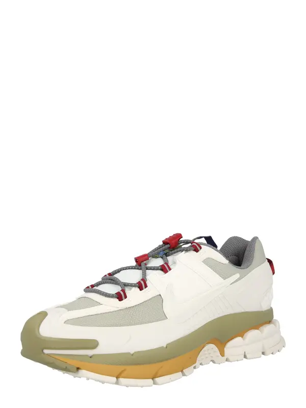 Nike Sportswear Nike Sportswear Niske tenisice 'Zoom Vomero Roam'  boja slonovače / siva / maslinasta / crvena