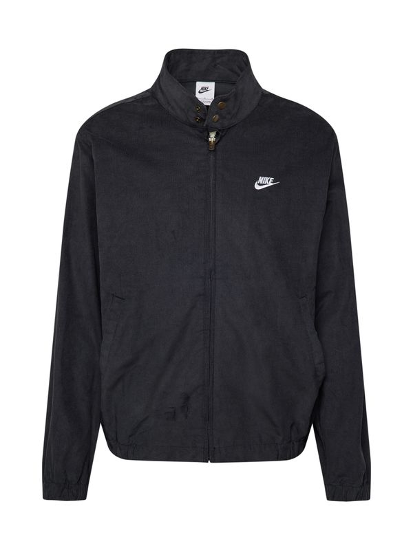 Nike Sportswear Nike Sportswear Prijelazna jakna 'CLUB HARRINGTON'  crna