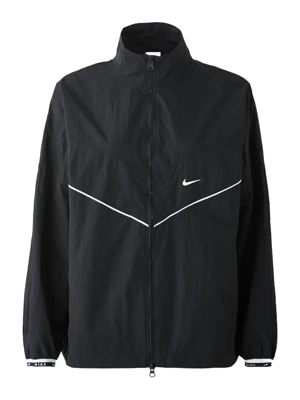 Nike Sportswear Nike Sportswear Prijelazna jakna  crna / bijela