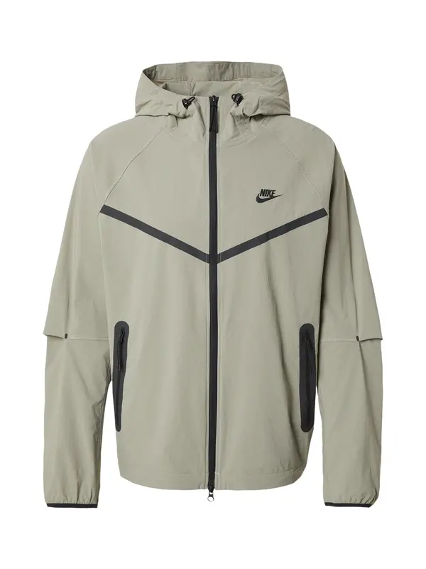 Nike Sportswear Nike Sportswear Prijelazna jakna  kaki / crna