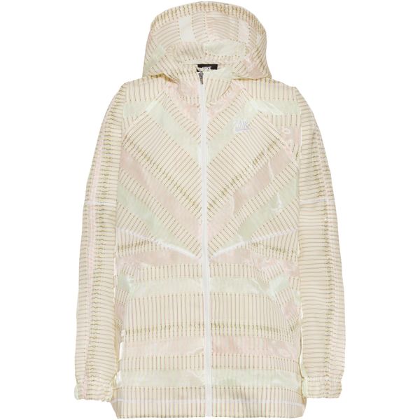 Nike Sportswear Nike Sportswear Prijelazna jakna 'NSW Earth Day'  boja pijeska / bijela