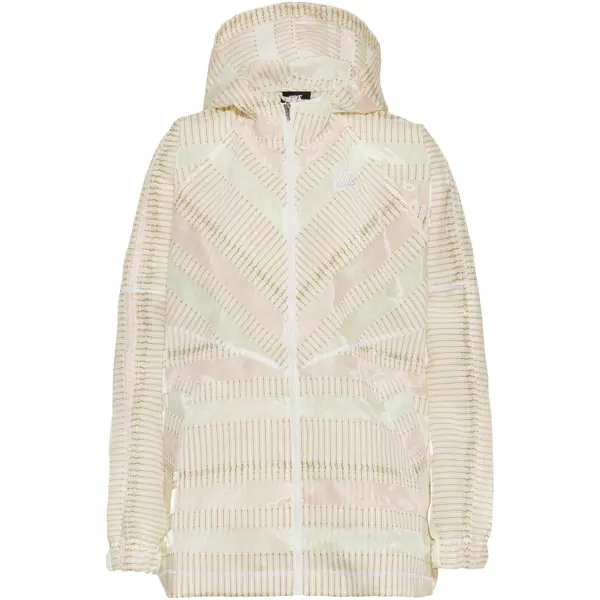 Nike Sportswear Nike Sportswear Prijelazna jakna 'NSW Earth Day'  boja pijeska / bijela