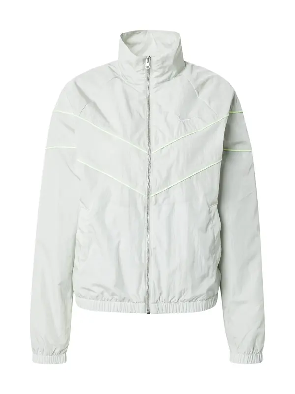 Nike Sportswear Nike Sportswear Prijelazna jakna  svijetlozelena / srebro
