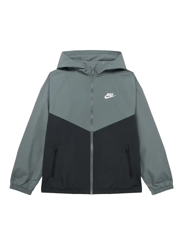 Nike Sportswear Nike Sportswear Prijelazna jakna  tamo siva / crna