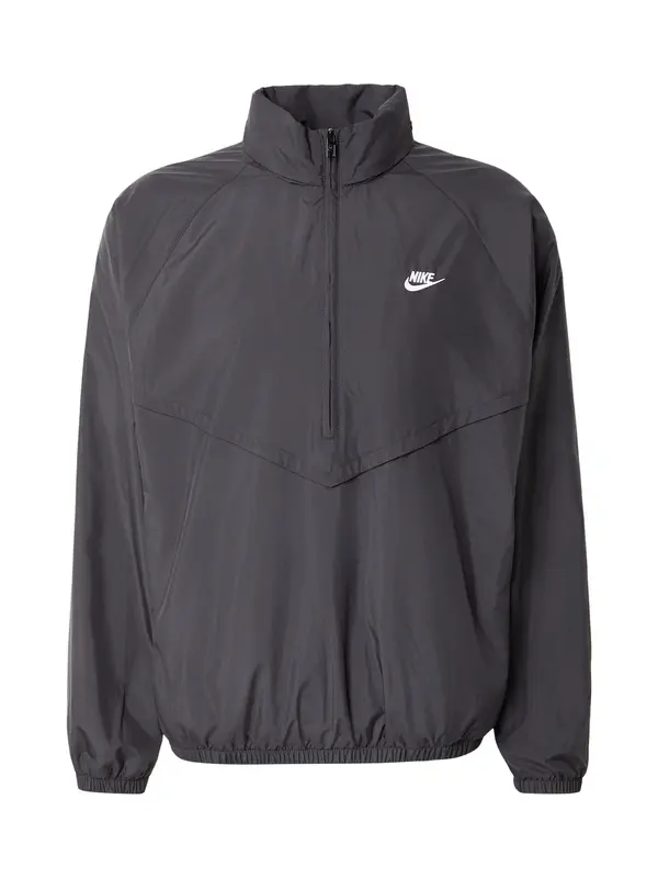 Nike Sportswear Nike Sportswear Prijelazna jakna 'WR'  crna / bijela