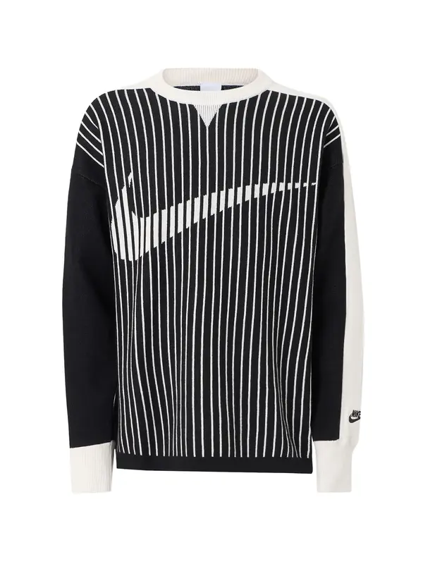 Nike Sportswear Nike Sportswear Pulover 'CLUB'  crna / bijela