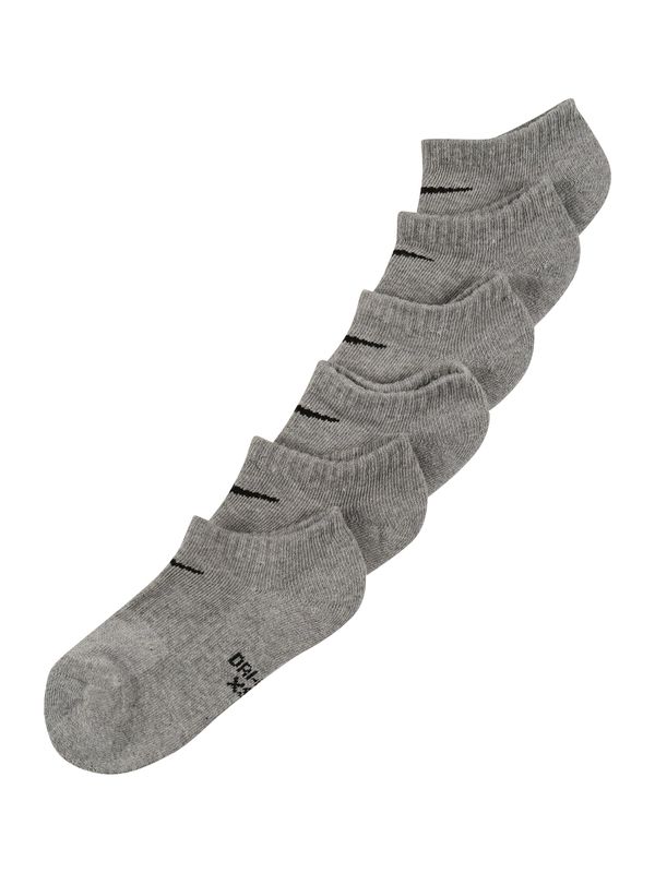 Nike Nike Sportswear Sportske čarape  siva melange / crna