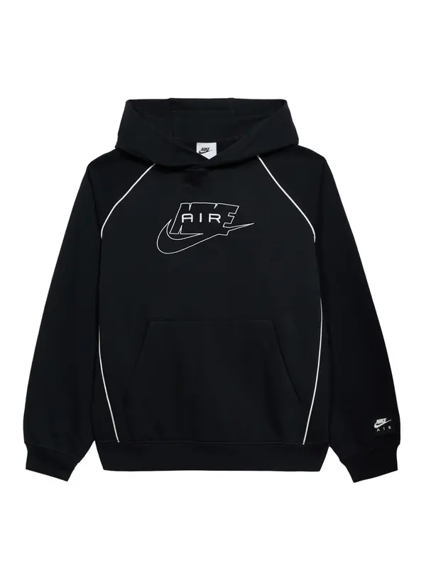 Nike Sportswear Nike Sportswear Sweater majica 'AIR'  crna / bijela