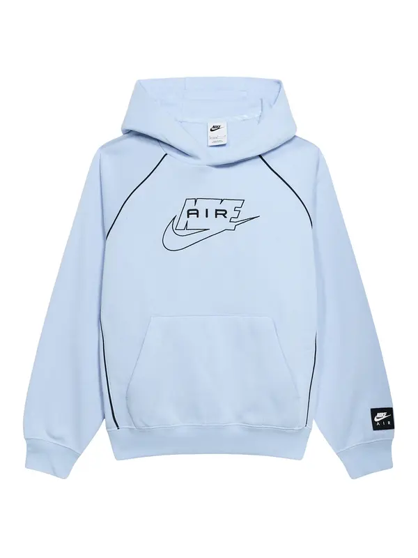 Nike Sportswear Nike Sportswear Sweater majica 'AIR'  svijetloplava / crna