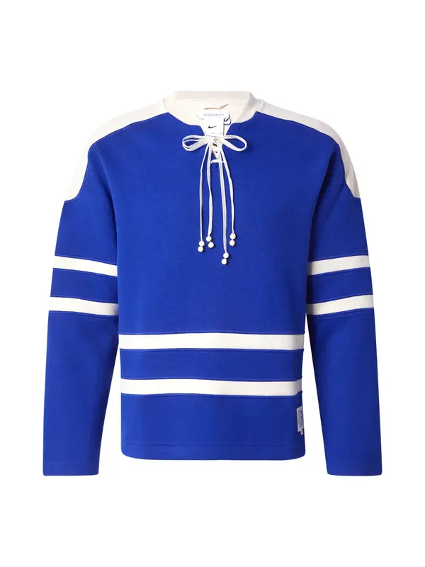 Nike Sportswear Nike Sportswear Sweater majica 'BODE'  bež / plava