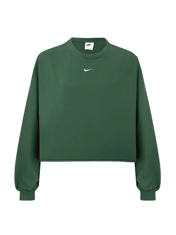 Nike Sportswear Nike Sportswear Sweater majica 'CHILL'  tamno zelena