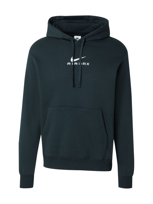 Nike Sportswear Nike Sportswear Sweater majica 'CLUB'  crna / bijela