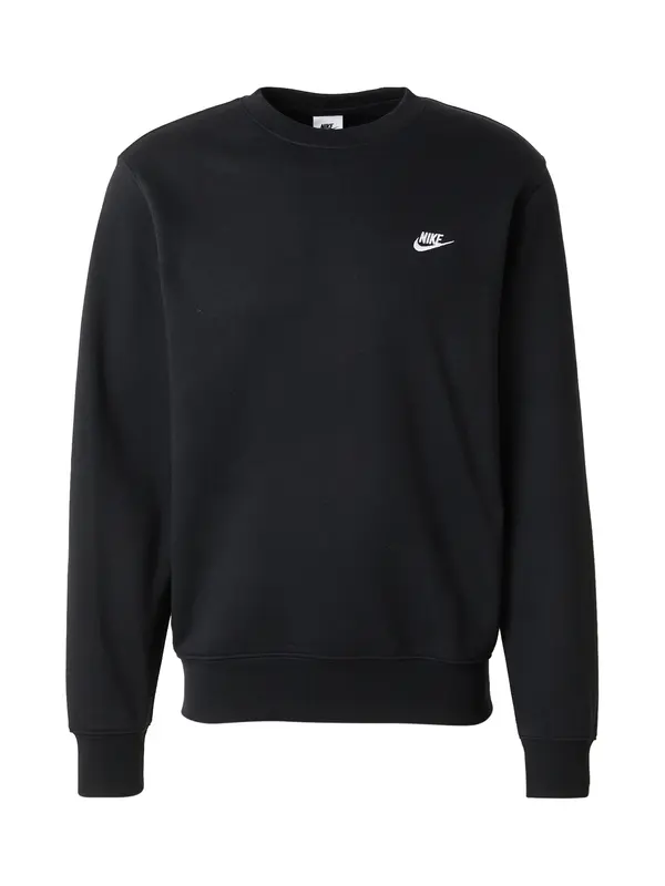 Nike Sportswear Nike Sportswear Sweater majica 'Club'  crna