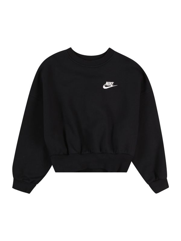 Nike Nike Sportswear Sweater majica 'CLUB'  crna