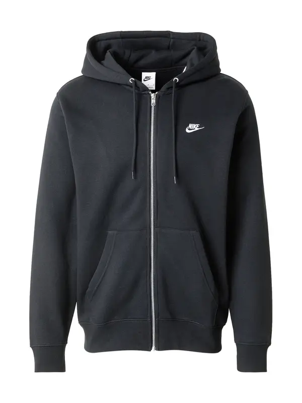 Nike Sportswear Nike Sportswear Sweater majica 'CLUB'  crna