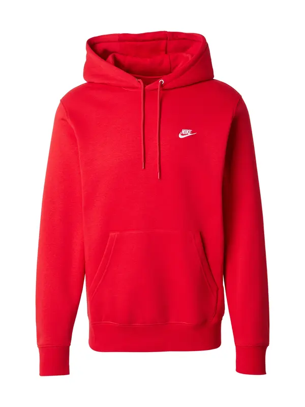 Nike Sportswear Nike Sportswear Sweater majica 'Club'  crvena